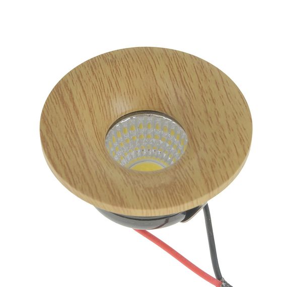 Светильник мебельный точечный LED-199/3W NW YL Wood | Зображення 1