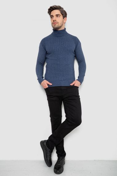 Гольф чоловічий, колір джинс, 238R56889 | Зображення 1