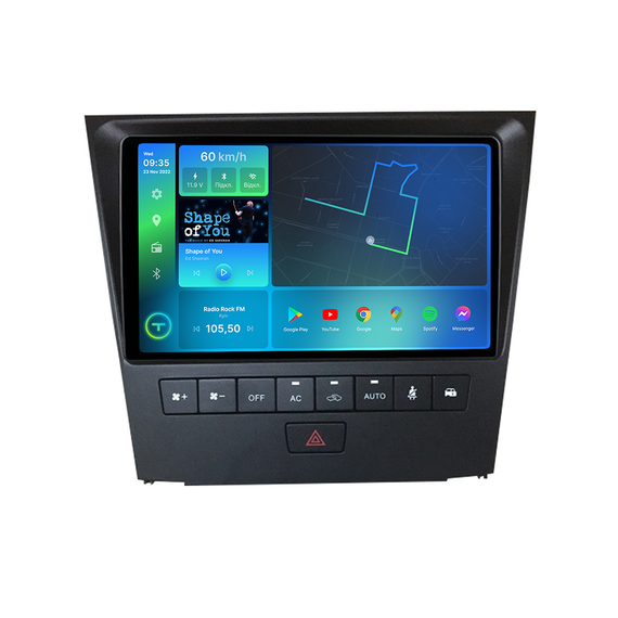 Штатна магнітола Torssen 2K Lexus GS300 S190/GS350 04-11 F98256 4G Carplay DSP | Зображення 1