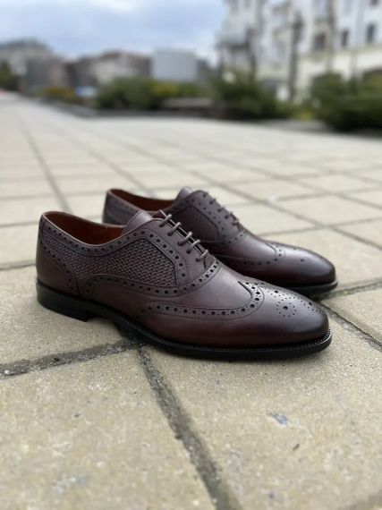 Чоловічі шкіряні оксфорди 40 розмір | Зображення 3