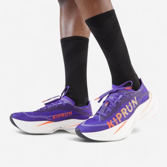 Кросівки чоловічі Kiprun KD900X LD+ для бігу з карбоновою вставкою фіолетові - EU44 UA43,5 | Зображення 8