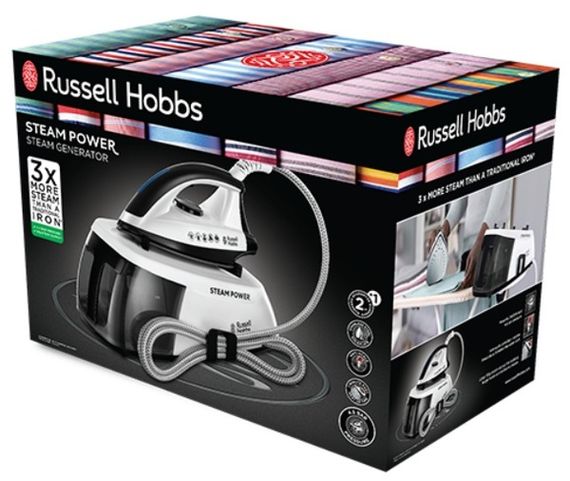 Праска Russell Hobbs 24420-56/RH Steam Power Generator Black | Зображення 3