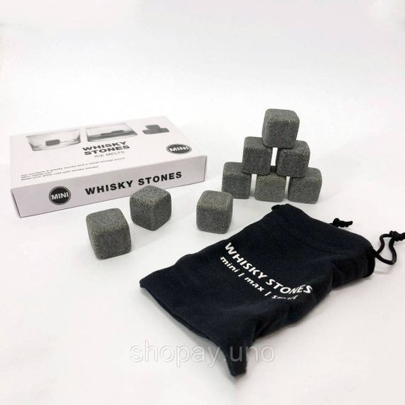 Камені для віскі Whiskey Stones з стеатита (9шт) YF-95 | Зображення 5
