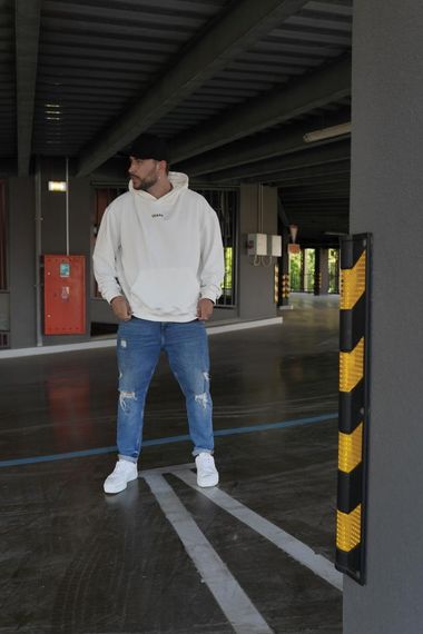 Худі з мерчем ДТФ (оверсайз) | Зображення 1