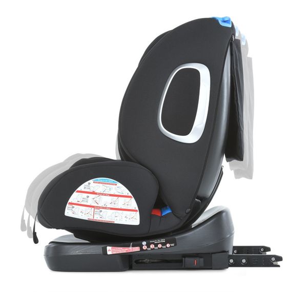 Детское автокресло ABSOLUTE ME 1079 Royal Total Black | Зображення 9