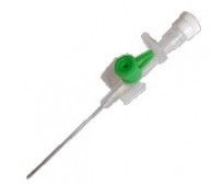 Катетер венозний периферичний з ін’єкційним портом, стандарт, "ALEXPHARM", 18G (1,3x45 мм) (зелений)