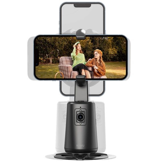 Стабілізатор з трекером руху WIWU Wi-SE010 360° Camera Gimbal Stablilizer Black | Зображення 4