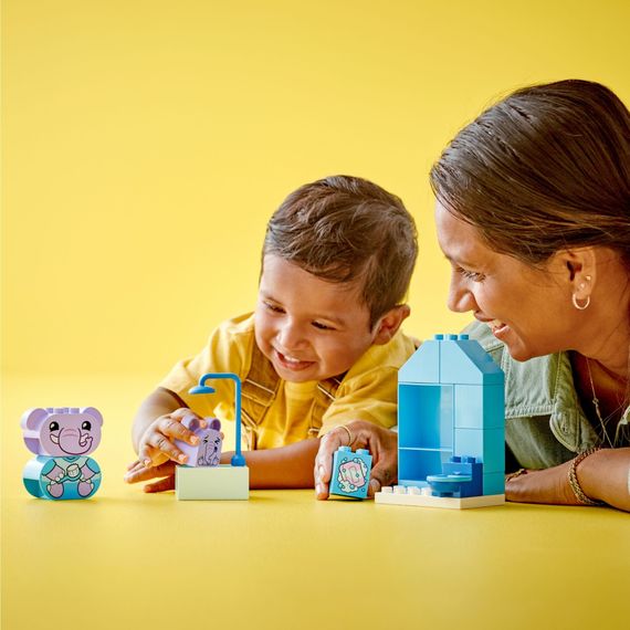 Конструктор LEGO DUPLO My First Повсякденні процедури: Час приймати ванну 15 деталей (10413) | Зображення 5