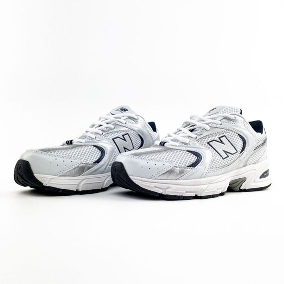 Демісезонні кросівки весна літо  New Balance колір  білий/срібний | Зображення 8