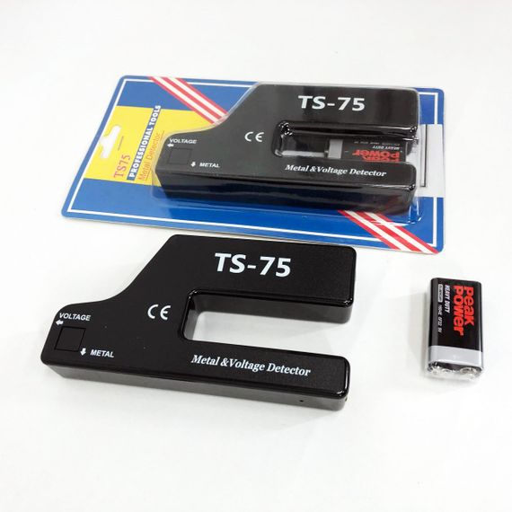 Детектор проводки и металла TS-75 детектор вольтажа металлодетектор QI-90 | Зображення 4