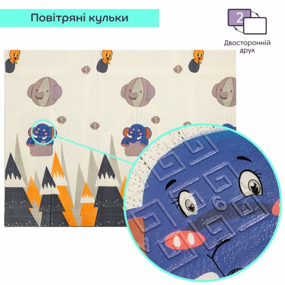 Дитячий складний термокилимок 147cм х 196см х 7мм SW-00003035 | Зображення 4