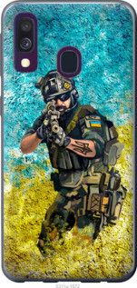 Чохол для Samsung Galaxy A40 2019 A405F з пластику FCh_027988