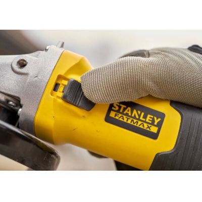 Шлифовальная машина Stanley угловая FATMAX, 1100 Вт, 3000-11000 об/мин, 125 мм, 2.2 кг (FMEG225VS) | Зображення 2
