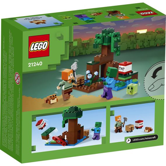 Конструктор LEGO Minecraft Пригоди на болоті 65 деталей (21240) | Зображення 6