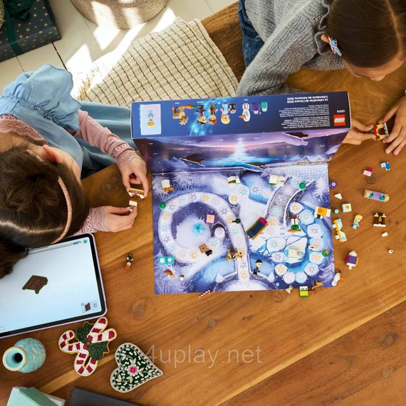Новогодний адвент календарь 2025 ЛЕГО Дисней Холодное сердце Оригинал LEGO Disney Frozen Advent Calendar 2025 | Зображення 3