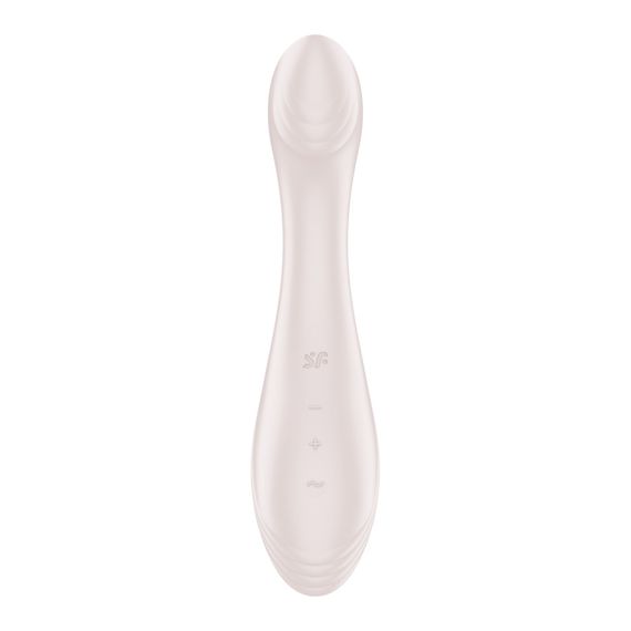 Вібратор для точки G Satisfyer G-Force Beige, 10 режимів + 5 рівнів інтенсивності | Зображення 1