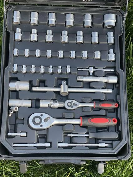 Великий Набір інструментів у валізі Rainberg 399 предметів, інструменти, набір інструментів | Зображення 3