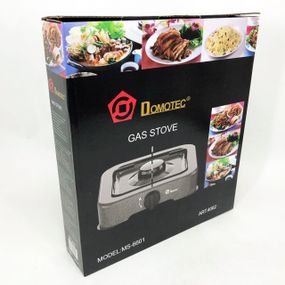 Газовая плита DOMOTEC MS-6601 на 1 конфорку. Цвет: серый VM-38