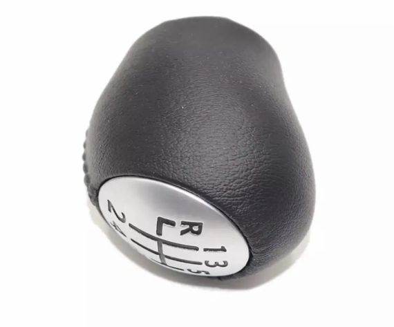 Renault Scenic III (від 2009-) ручка КПП перемикання передач 6 ступка сіра матова, Рено Сценік 3 | Зображення 2