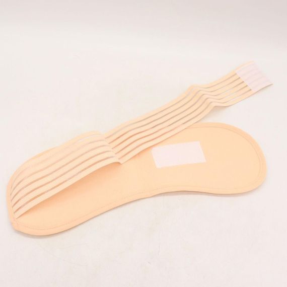 Бандаж для беременных на липучках, L, Бежевый / Дородовой и послеродовой пояс / Эластичный бандажный пояс для | Зображення 7