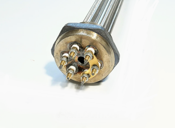 Блок ТЭНов 7500W с резьбой 2" (Украина) | Зображення 1
