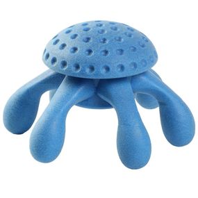 Іграшка для собак Kiwi Walker Octopus Mini, 12 см, блакитний