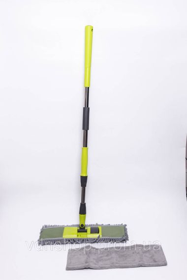 Швабра с телескопической ручкой и насадкой из микрофибры для мытья пола, плитки, ламината и линолеума HP-35015-51 | Зображення 6