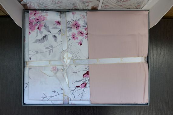 Постельное белье First Choice Cotton Satin 200 х 220 см Leena Powder | Зображення 4