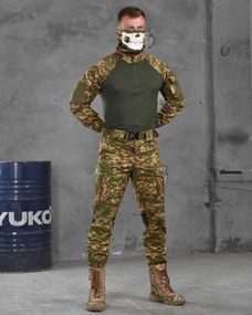 Літній тактичний костюм хижак nero ВТ1033