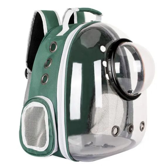 Рюкзак для перенесення тварин з ілюмінатором CosmoPet для котів та собак Clear | Зображення 1