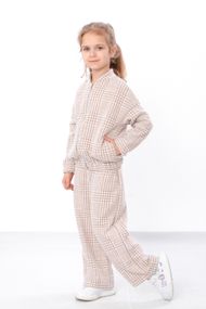 Костюм для дівчинки Носи своє 116 Бежевий (p-16586-192027)