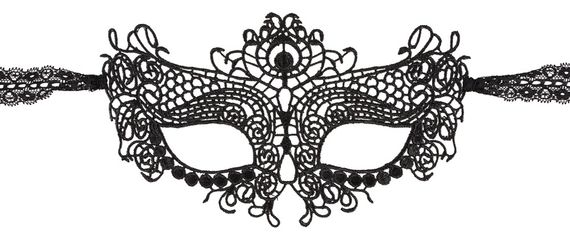 Маска на очі - 2480298 Cottelli Collection Mask Black | Зображення 3