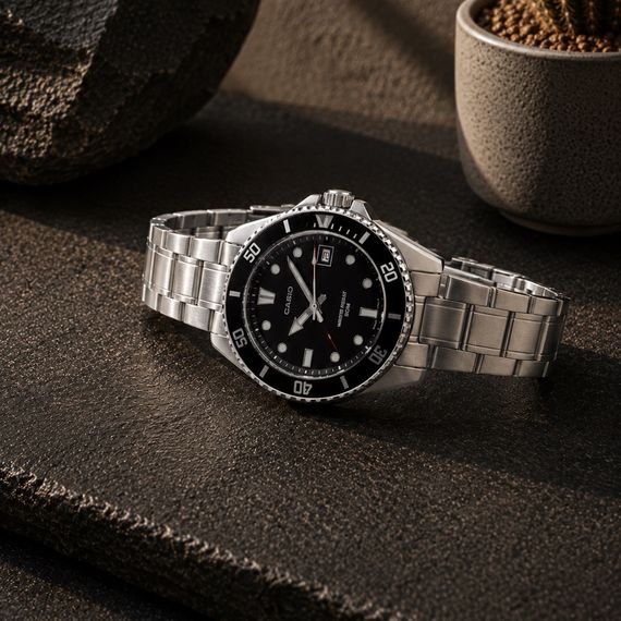 Чоловічий годинник Casio MDV-10D-1A1 | Зображення 9