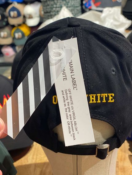 Кепка Off White Yellow Stripe | Зображення 3