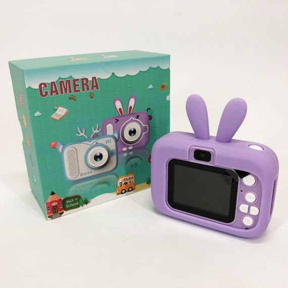 Дитячий цифровий фотоапарат X900 Rabbit Колір: фіолетовий | Зображення 8