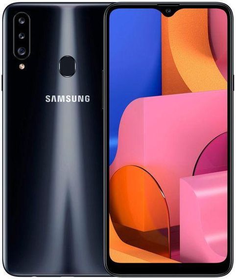 Смартфон Samsung Galaxy A20s 3/32GB Black (12 месяцев гарантии)