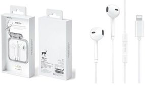 Гарнітура WK Y19 Pro Lightning з якісним звуком для iPhone (MAW-45388_231)