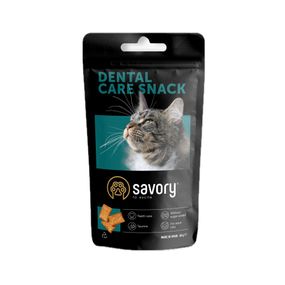 Ласощі для котів Savory Cats Snacks Pillows Dental Care для здоров'я зубів 60 гр