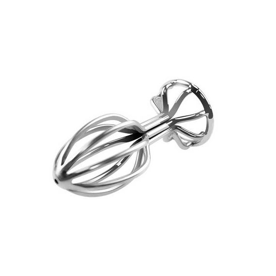 Сталевий анальний корок SexyFire L 3,7 см — Анальні іграшки | Зображення 3