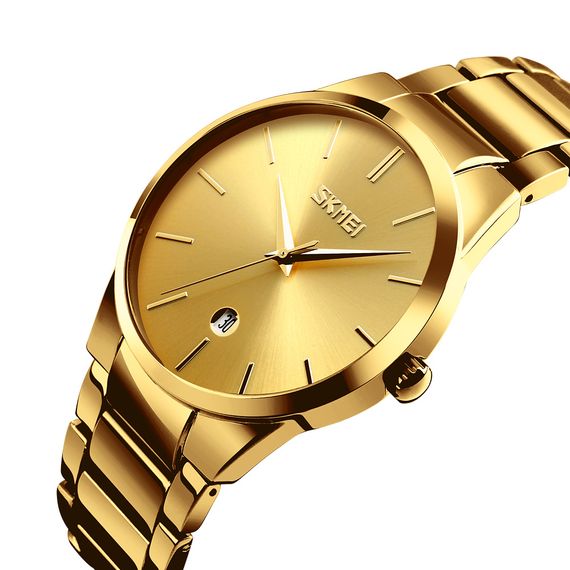 Чоловічий годинник Skmei 9140GD Gold | Зображення 1