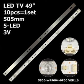 LED підсвітка TV 49" 5800-W49004-0P00 SW49D05-ZC14CG-03 CRH-A49353510055BAREV1.0B 10шт.