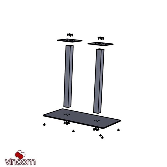 Стол Metall-design Тренд 1 двойной 7501200750 | Зображення 1