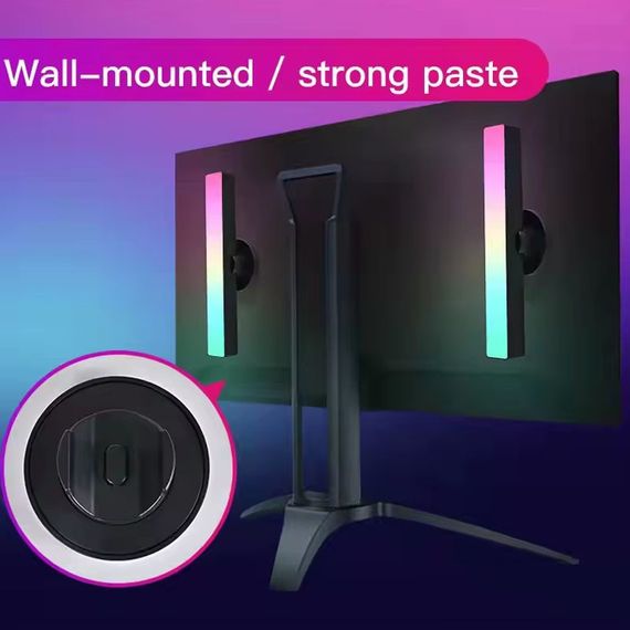 Настільна LED-лампа RGB 5V Panel 3 Bluetooth dual pack USB interface with app | Зображення 6