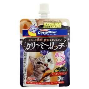 Рідкі ласощі CattyMan Creamy Bonito з макрелью для котів 70 гр