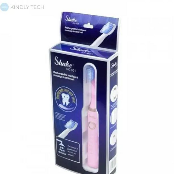 Масажна щітка Shuke з 5 режимами, Масажна електрична щітка   знижка | Зображення 7