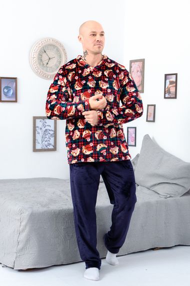 Піжама чоловіча "Family look" Носи своє 46 Синій (p-12653-141734)