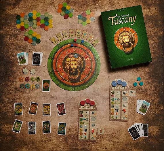 Настольная игра The Castles of Tuscany (Замки Тосканы) | Зображення 3