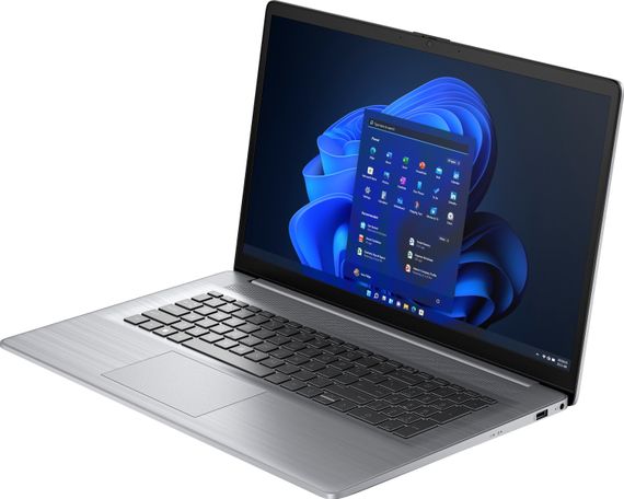 Ноутбук HP  Probook 470-G10 17.3' FHD IPS AG, Intel i5-1335U, 16GB, F512GB, UMA, Win11P, сріблястий (85A83EA) | Зображення 1