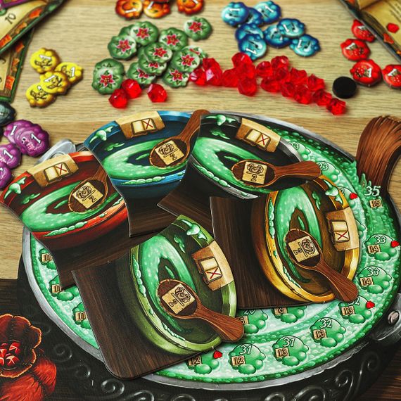 Настільна гра Пройдисвіти Кведлінбурга: Відьми-травниці (доповнення) | Зображення 7