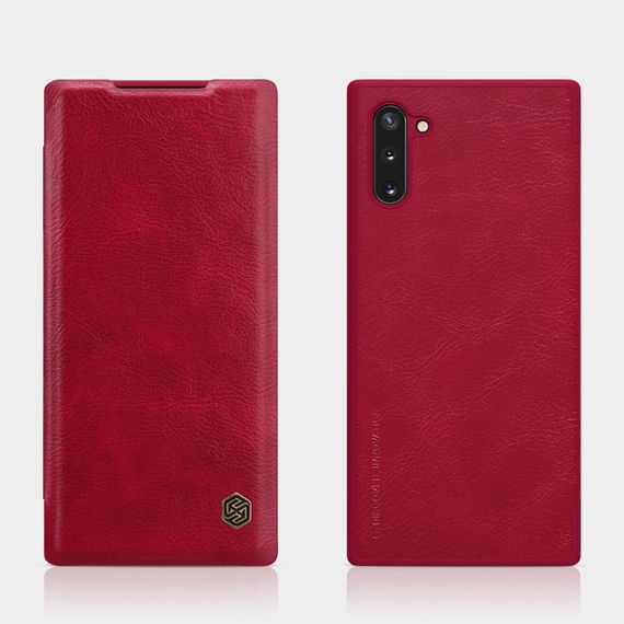 Шкіряний чохол (книжка) Nillkin Qin Series для Samsung Galaxy Note 10 | Зображення 4